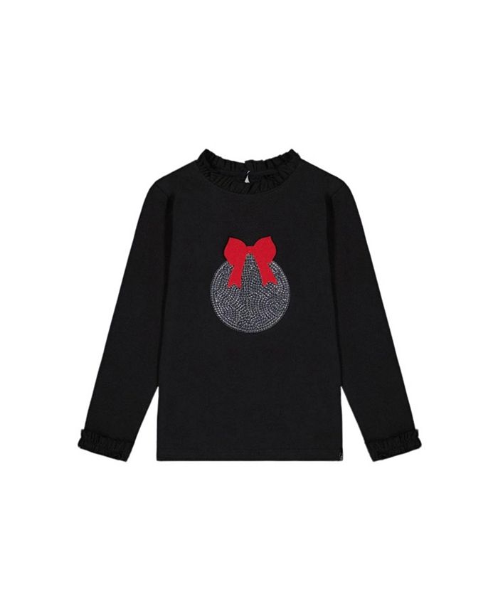 Футболка для девочек с оборками и принтом - Little Kid Deux par Deux, синий
Футболка для девочек с оборками и принтом - Little Kid Deux par Deux, синий