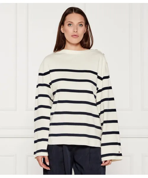 Толстовка Regular fit Tommy Hilfiger, бежевый 
Толстовка Regular fit Tommy Hilfiger, бежевый