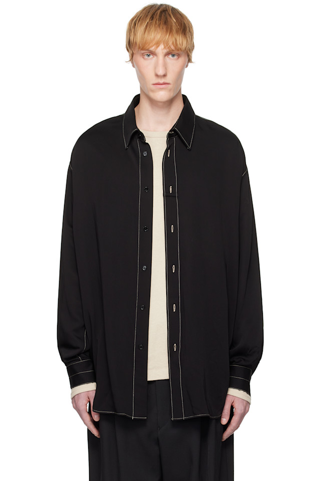 Луковая рубашка Lemaire, черный
Луковая рубашка Lemaire, черный