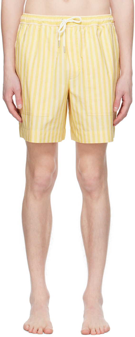 Желтые повседневные шорты для серфинга Maison Kitsune
Желтые повседневные шорты для серфинга Maison Kitsune