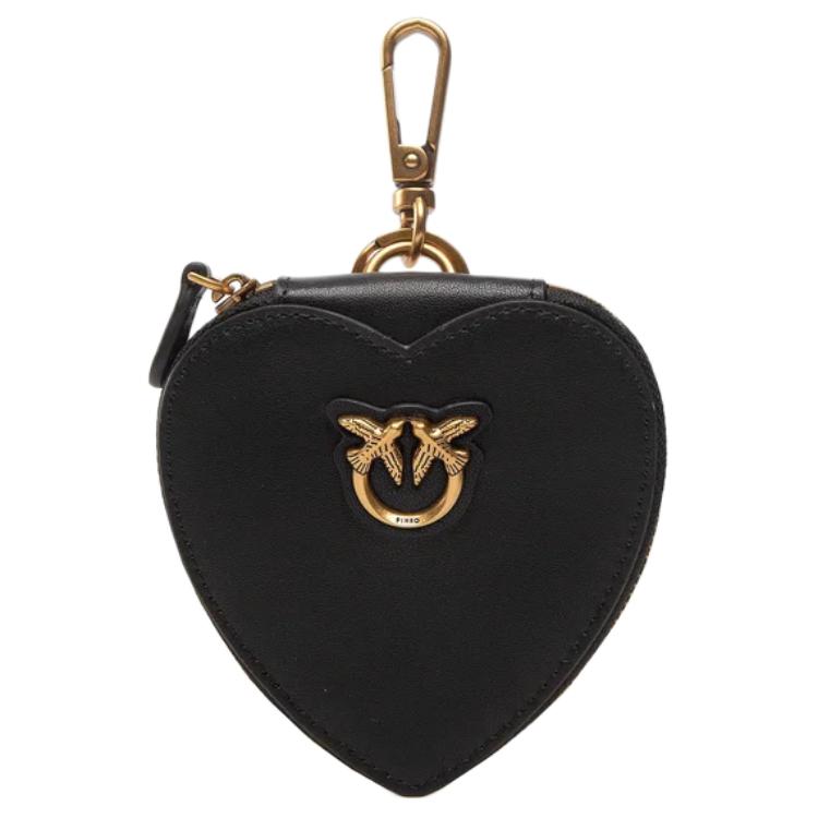 PINKO Кожаный аксессуар для сумки маленький черный, Black
PINKO Кожаный аксессуар для сумки маленький черный, Black