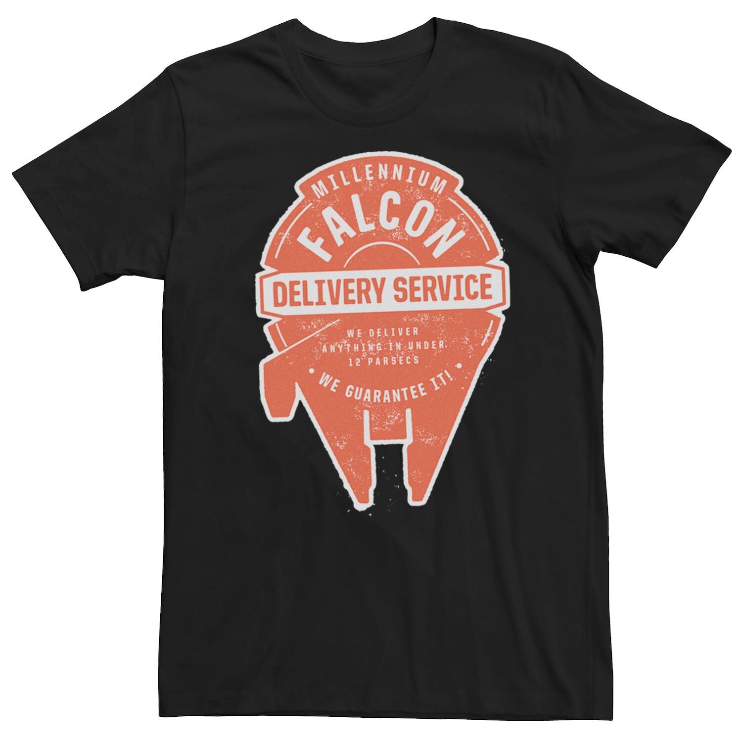Мужская футболка с логотипом службы доставки Millennium Falcon Star Wars
Мужская футболка с логотипом службы доставки Millennium Falcon Star Wars