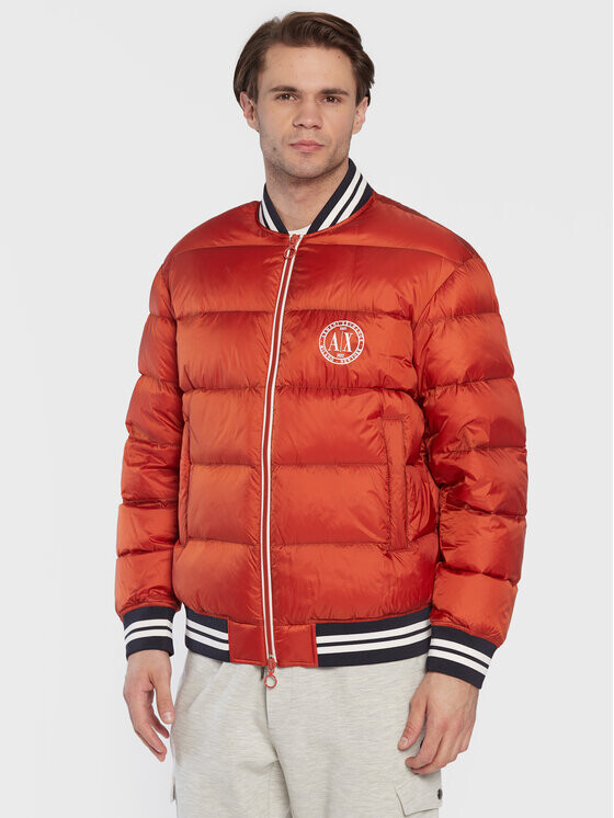 Бомбер стандартного кроя Armani Exchange, оранжевый
Бомбер стандартного кроя Armani Exchange, оранжевый