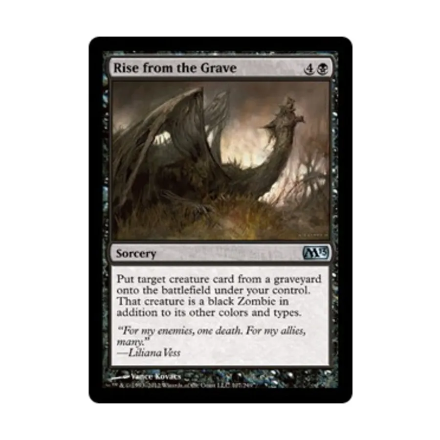 CCG Восстание из могилы (U), MTG - Magic 2013
CCG Восстание из могилы (U), MTG - Magic 2013