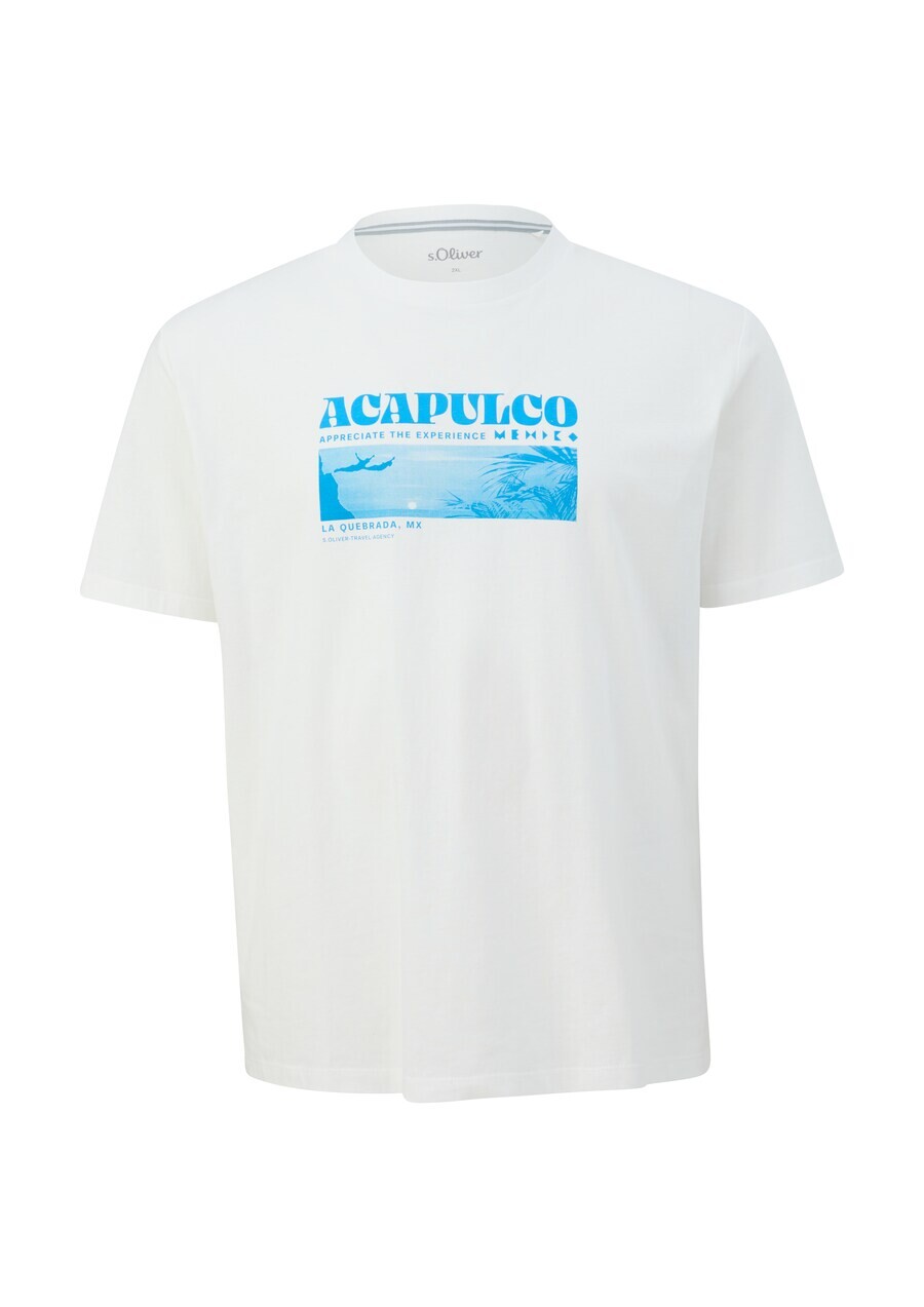 Классическая футболка s.Oliver Shirt, белый
Классическая футболка s.Oliver Shirt, белый