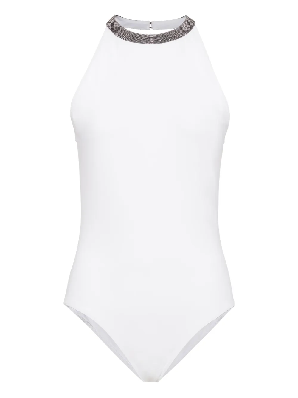 Купальник с декором Monili Brunello Cucinelli, белый
Купальник с декором Monili Brunello Cucinelli, белый