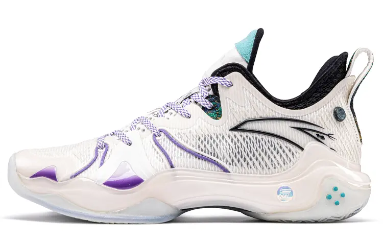 Баскетбольные кроссовки Courtman X Frenzy 4 Pro мужские с низким верхом белые/фиолетовые Anta
Баскетбольные кроссовки Courtman X Frenzy 4 Pro мужские с низким верхом белые/фиолетовые Anta