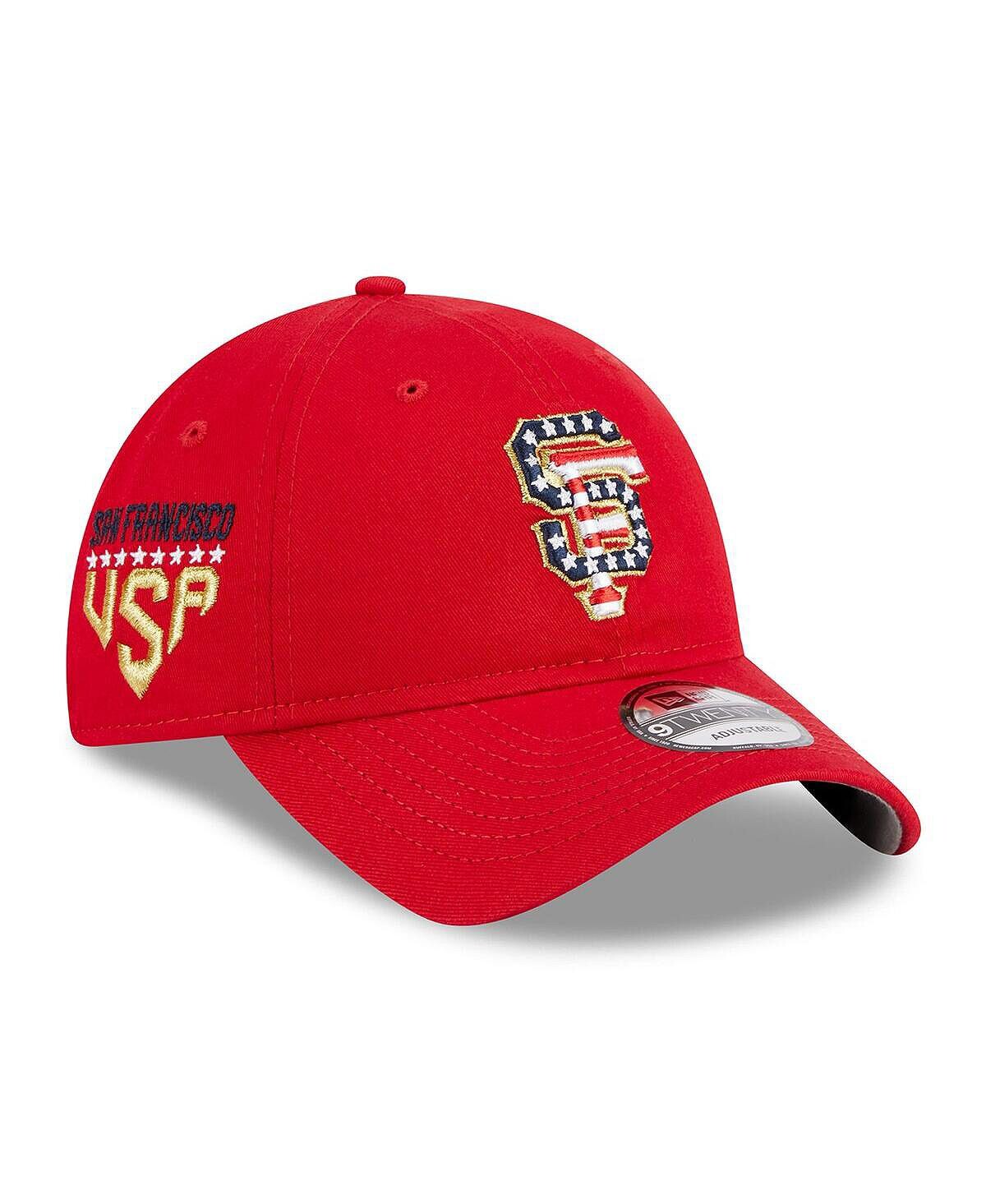 Мужская красная регулируемая кепка San Francisco Giants 2023 Fourth июля 9TWENTY New Era
Мужская красная регулируемая кепка San Francisco Giants 2023 Fourth июля 9TWENTY New Era