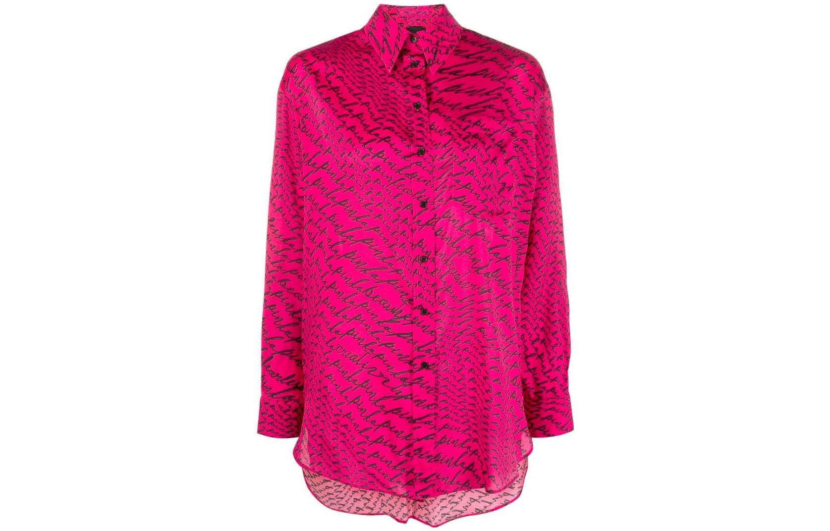 Футболка с принтом логотипа с длинными рукавами PINKO, фуксия
Футболка с принтом логотипа с длинными рукавами PINKO, фуксия