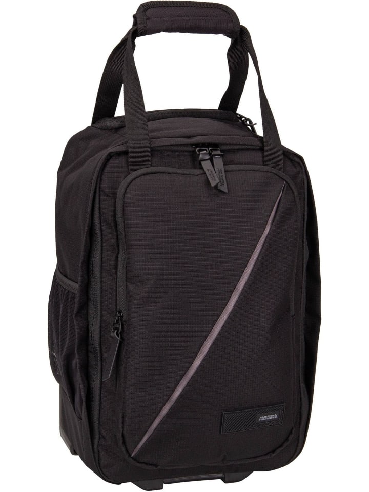 Рюкзак на колесиках Take2Cabin Backpack/WH S черного цвета American Tourister
Рюкзак на колесиках Take2Cabin Backpack/WH S черного цвета American Tourister