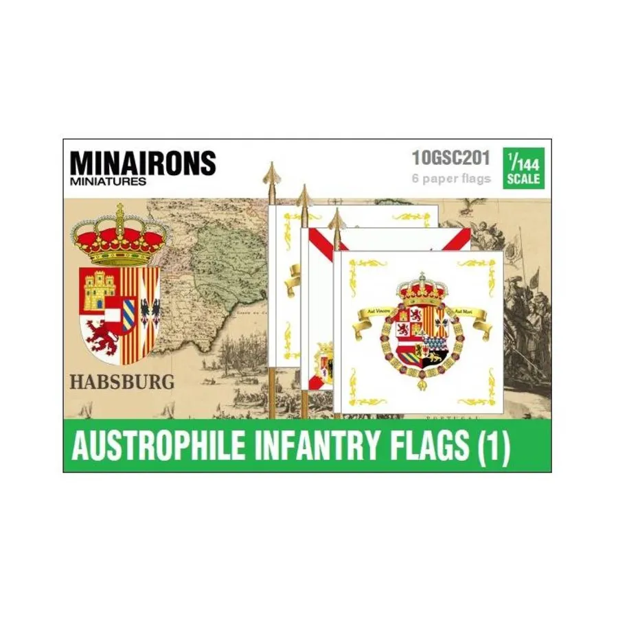 Пехотные флаги Карла III (1), War of Spanish Succession - Decals & Flags (1:144)
Пехотные флаги Карла III (1), War of Spanish Succession - Decals & Flags (1:144)