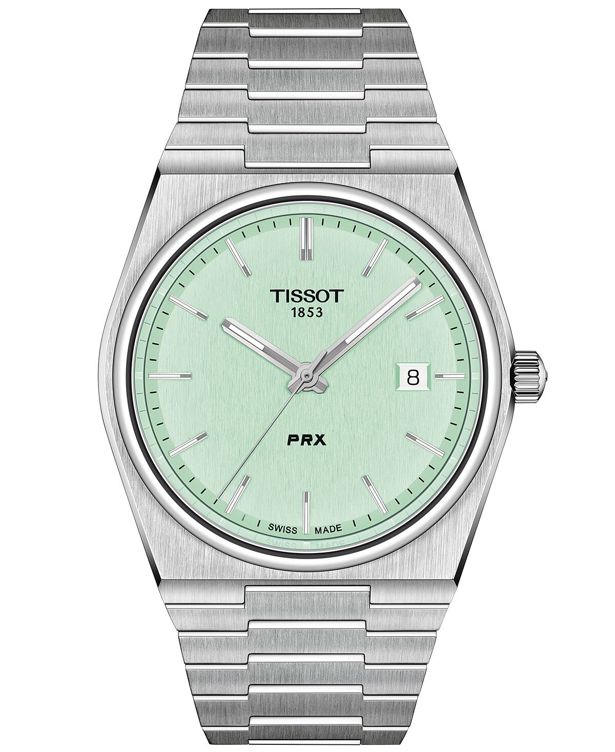 Мужские швейцарские часы PRX с браслетом из нержавеющей стали, 40 мм Tissot
Мужские швейцарские часы PRX с браслетом из нержавеющей стали, 40 мм Tissot