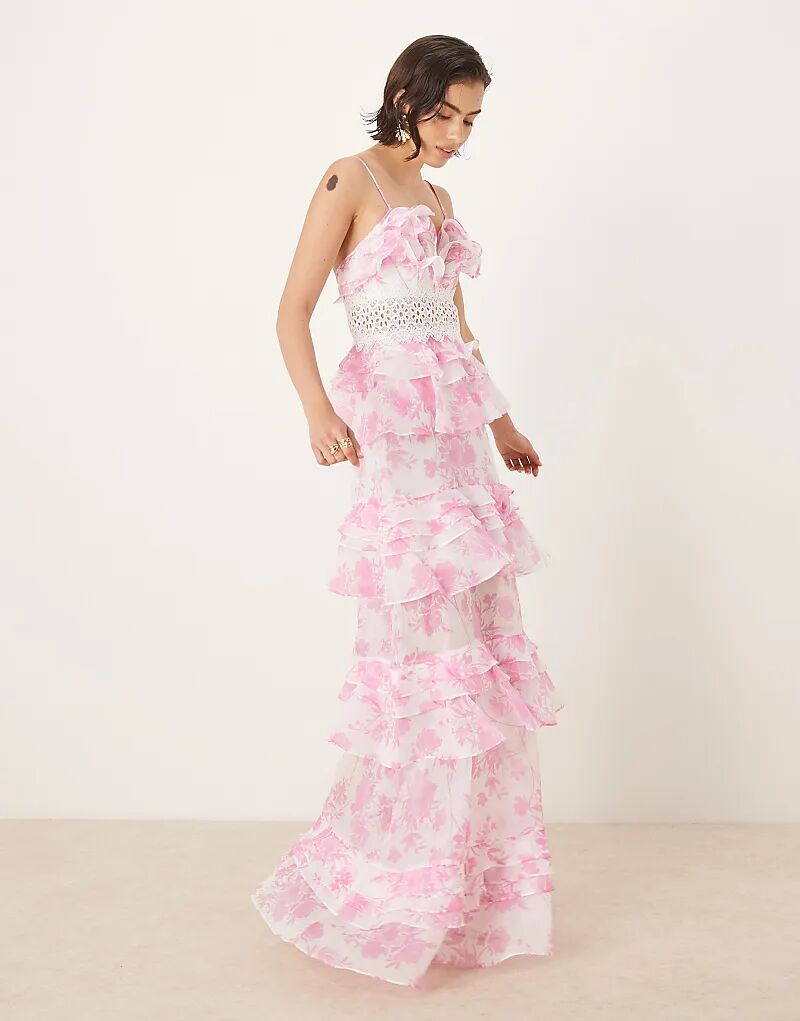 Длинные платья True Decadence с V-образным вырезом и цветочным принтом в конфетно-розовых тонах
Длинные платья True Decadence с V-образным вырезом и цветочным принтом в конфетно-розовых тонах