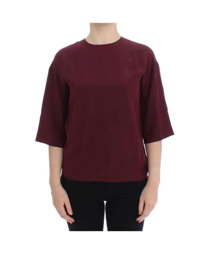 Шелковая блузка Enchanted Sicily Dolce & Gabbana, красный
Шелковая блузка Enchanted Sicily Dolce & Gabbana, красный