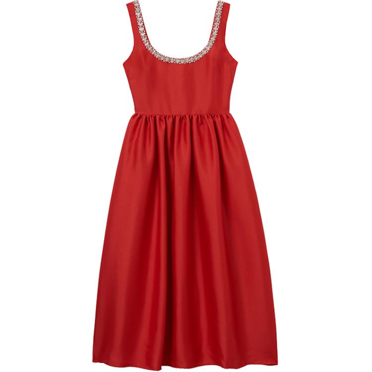 Платье миди Taffeta Diamante Self-portrait, красный
Платье миди Taffeta Diamante Self-portrait, красный