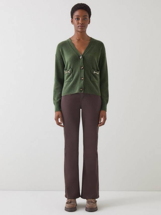 Кардиган Pami Snaffle Pocket из чистой шерсти L.K.Bennett, Dark Khaki
Кардиган Pami Snaffle Pocket из чистой шерсти L.K.Bennett, Dark Khaki