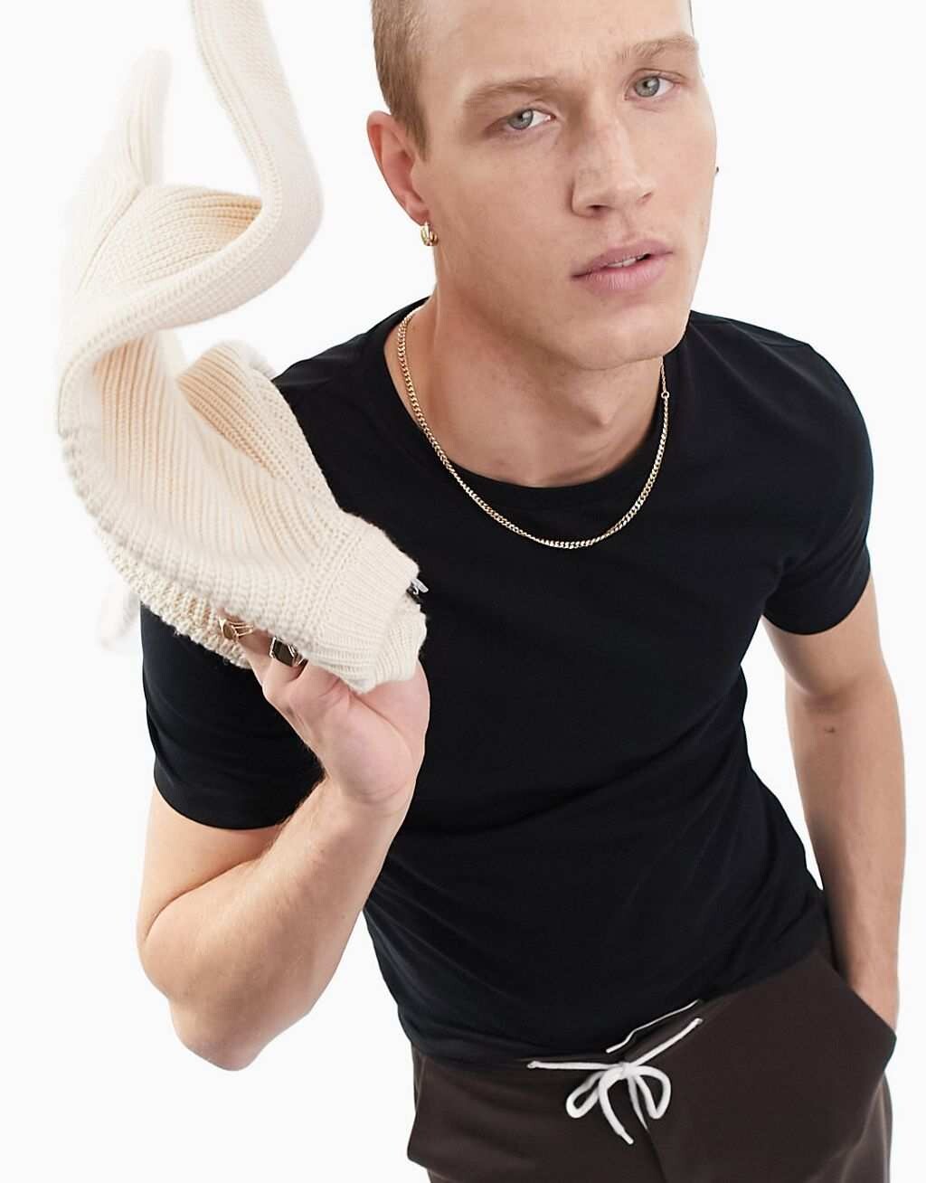 Черная футболка с круглым вырезом и круглым вырезом ASOS DESIGN, Черный, Черная футболка с круглым вырезом и круглым вырезом ASOS DESIGN
Черная футболка с круглым вырезом и круглым вырезом ASOS DESIGN, Черный, Черная футболка с круглым вырезом и круглым вырезом ASOS DESIGN