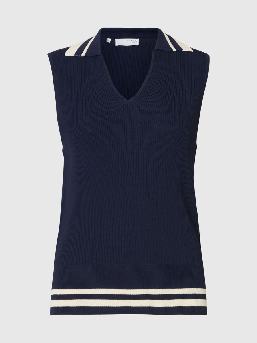 Вязаный топ SELECTED, темно-синий
Вязаный топ SELECTED, темно-синий