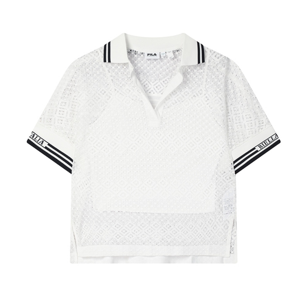 FILA Изумрудная поло для женщин Standard White WT
FILA Изумрудная поло для женщин Standard White WT