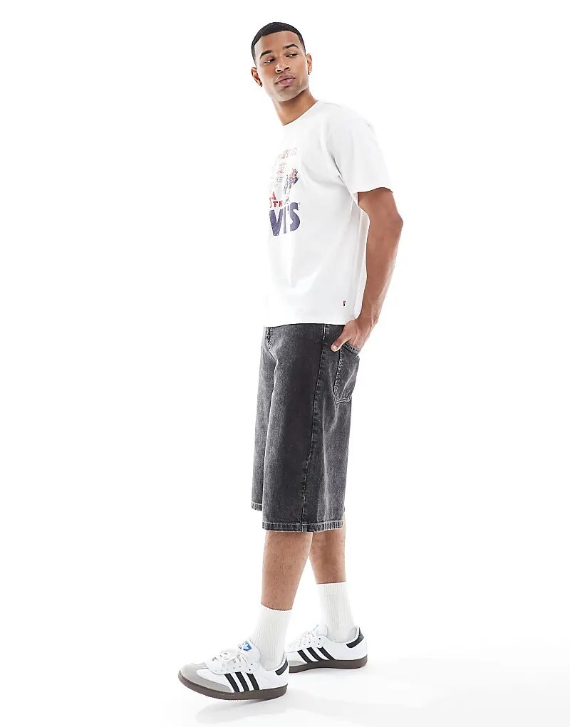 Удлиненные джинсовые шорты ASOS DESIGN черного цвета
Удлиненные джинсовые шорты ASOS DESIGN черного цвета