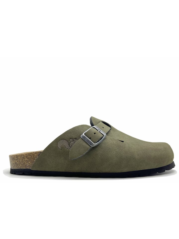 Thies Мужские мюли оливкового цвета
Thies Мужские мюли оливкового цвета