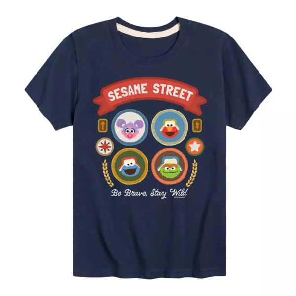Футболка с принтом «Улица Сезам, будь храбрым, оставайся диким» для мальчиков 8-20 лет Licensed Character, синий
Футболка с принтом «Улица Сезам, будь храбрым, оставайся диким» для мальчиков 8-20 лет Licensed Character, синий