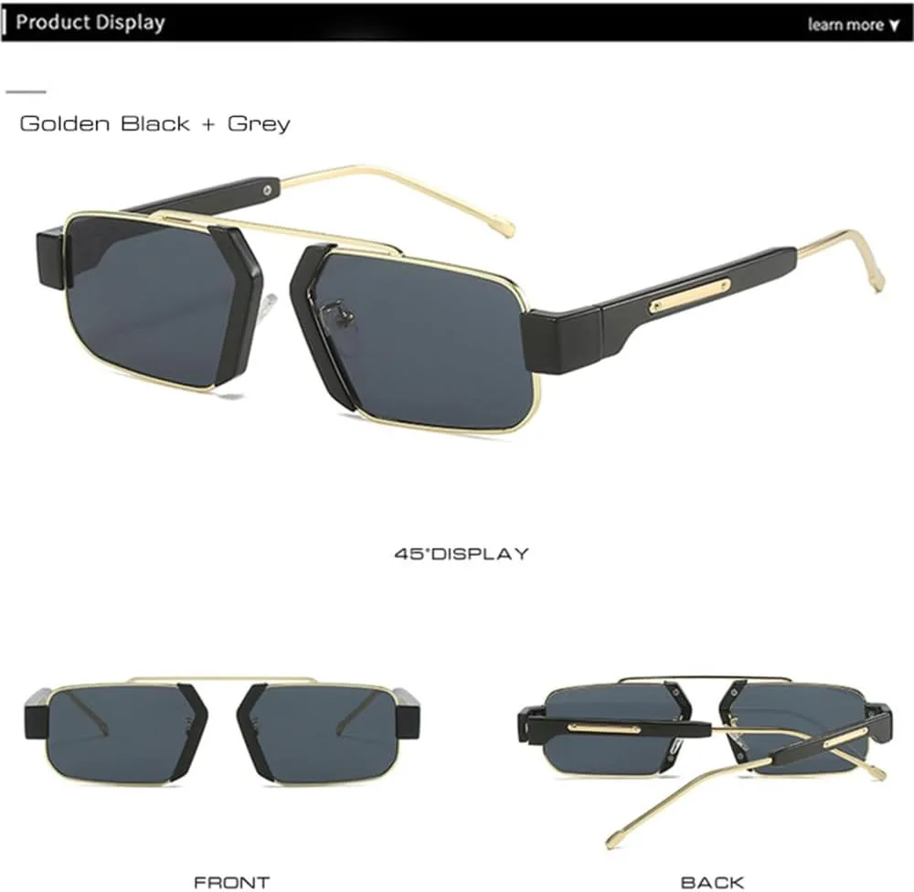 Ретро-солнцезащитные очки с яркими линзами для женщин, прозрачные линзы с градиентом цвета океана, защита от УФ-излучения UV400 для мужчин LANGSER, Golden Purple
Ретро-солнцезащитные очки с яркими линзами для женщин, прозрачные линзы с градиентом цвета океана, защита от УФ-излучения UV400 для мужчин LANGSER, Golden Purple