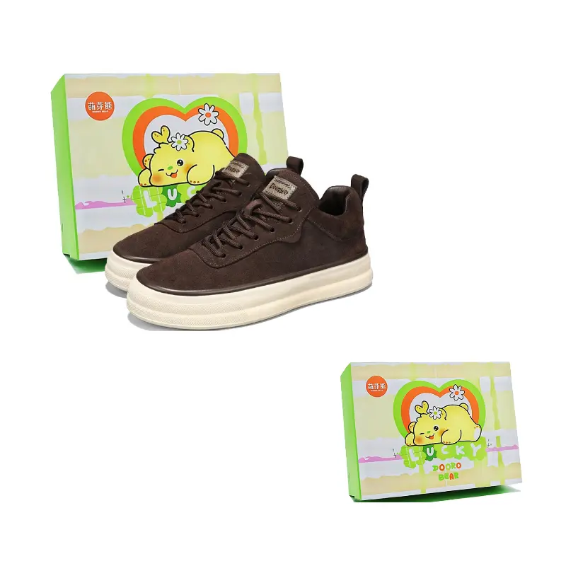 Budding Bear Антискользящие и износостойкие низкие скейтерские кроссовки для мужчин с эффектом увеличения роста Box - Coffee (Sprout), цвет Coffee (Sprout)
Budding Bear Антискользящие и износостойкие низкие скейтерские кроссовки для мужчин с эффектом увеличения роста Box - Coffee (Sprout), цвет Coffee (Sprout)