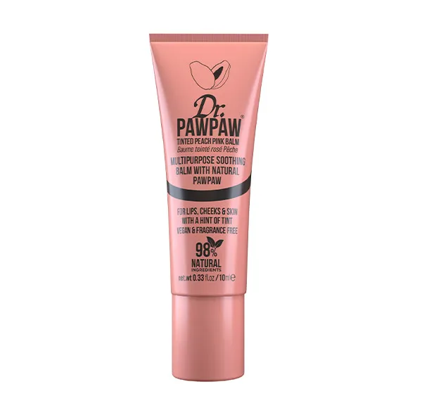 Губная помада Tinted Peach Pink Balm Dr Pawpaw, 10 ml
Губная помада Tinted Peach Pink Balm Dr Pawpaw, 10 ml