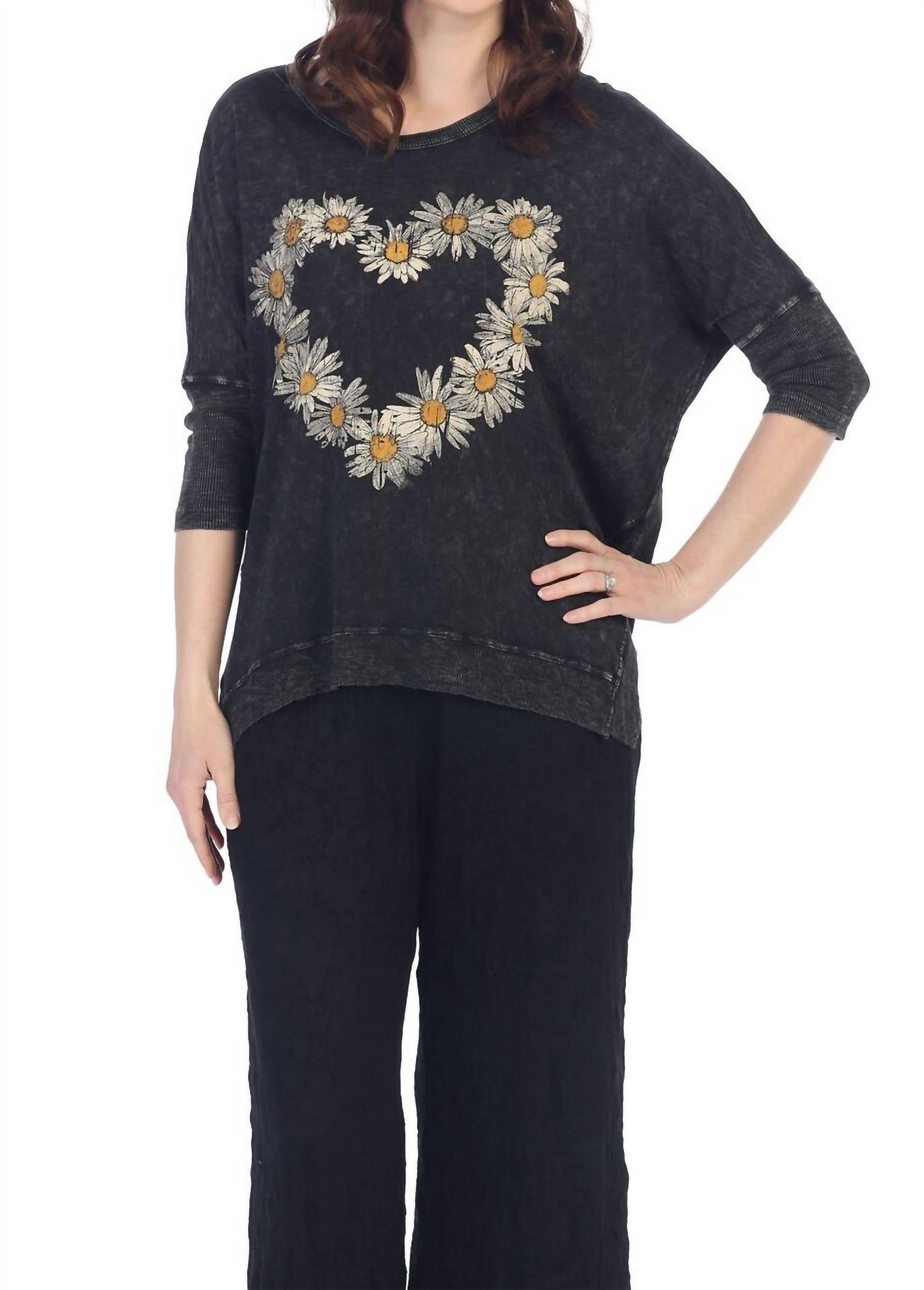 Черный топ с рукавами «летучая мышь» Amor Jess & Jane
Черный топ с рукавами «летучая мышь» Amor Jess & Jane