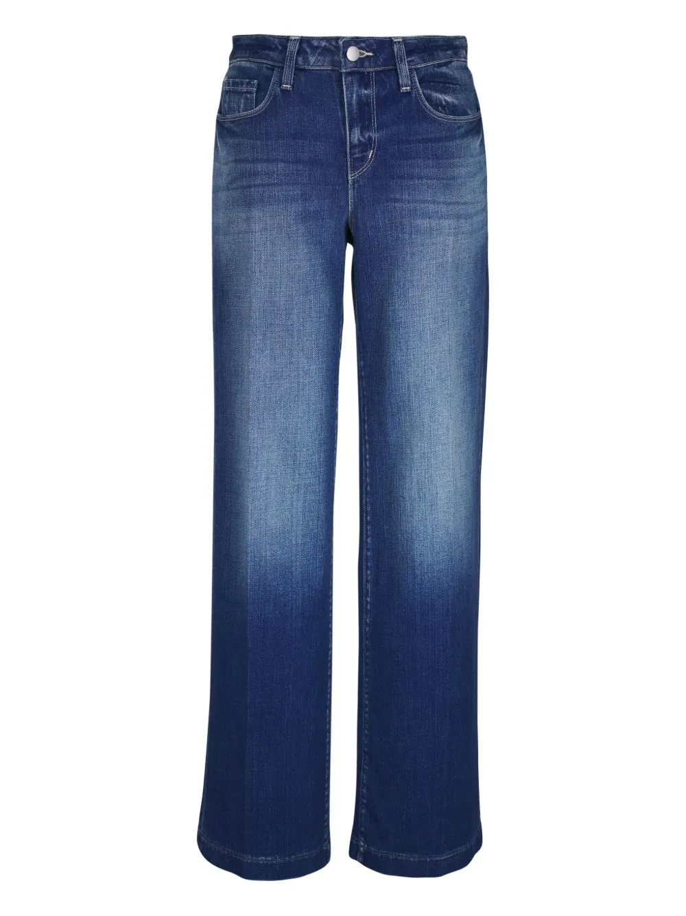 Джинсы с эффектом потертости L'Agence, синий
Джинсы с эффектом потертости L'Agence, синий