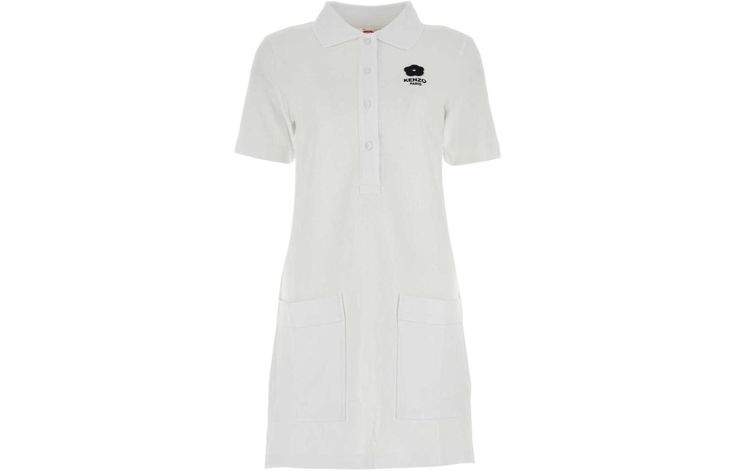 Платье женское Kenzo с короткими рукавами, белый
Платье женское Kenzo с короткими рукавами, белый