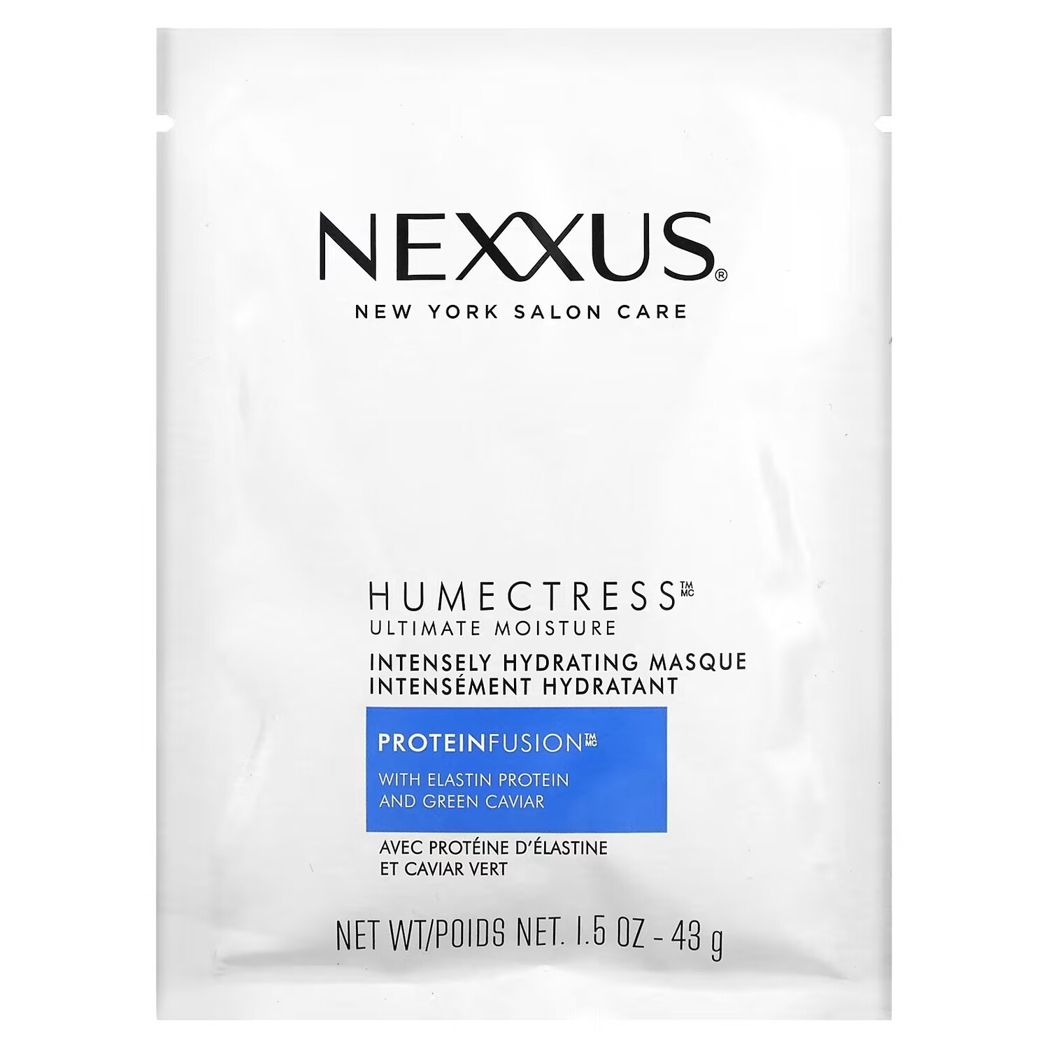 Nexxus Humectress Интенсивно увлажняющая маска для волос Ultimate Moisture 1,5 унции (43 г) 
Nexxus Humectress Интенсивно увлажняющая маска для волос Ultimate Moisture 1,5 унции (43 г)