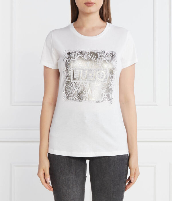 Футболка Liu Jo Regular Fit, белый / серебряный
Футболка Liu Jo Regular Fit, белый / серебряный