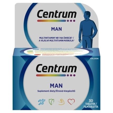 Centrum Men's Мультивитаминная Пищевая Добавка 30 Таблеток Markenlos
Centrum Men's Мультивитаминная Пищевая Добавка 30 Таблеток Markenlos