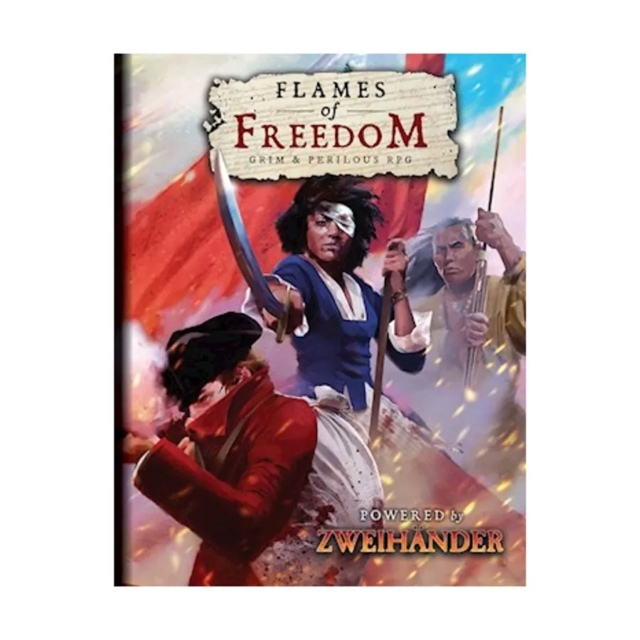 Flames of Freedom - Grim & Perilous RPG, RPG Books (Andrews McMeel), твердый переплет
Flames of Freedom - Grim & Perilous RPG, RPG Books (Andrews McMeel), твердый переплет