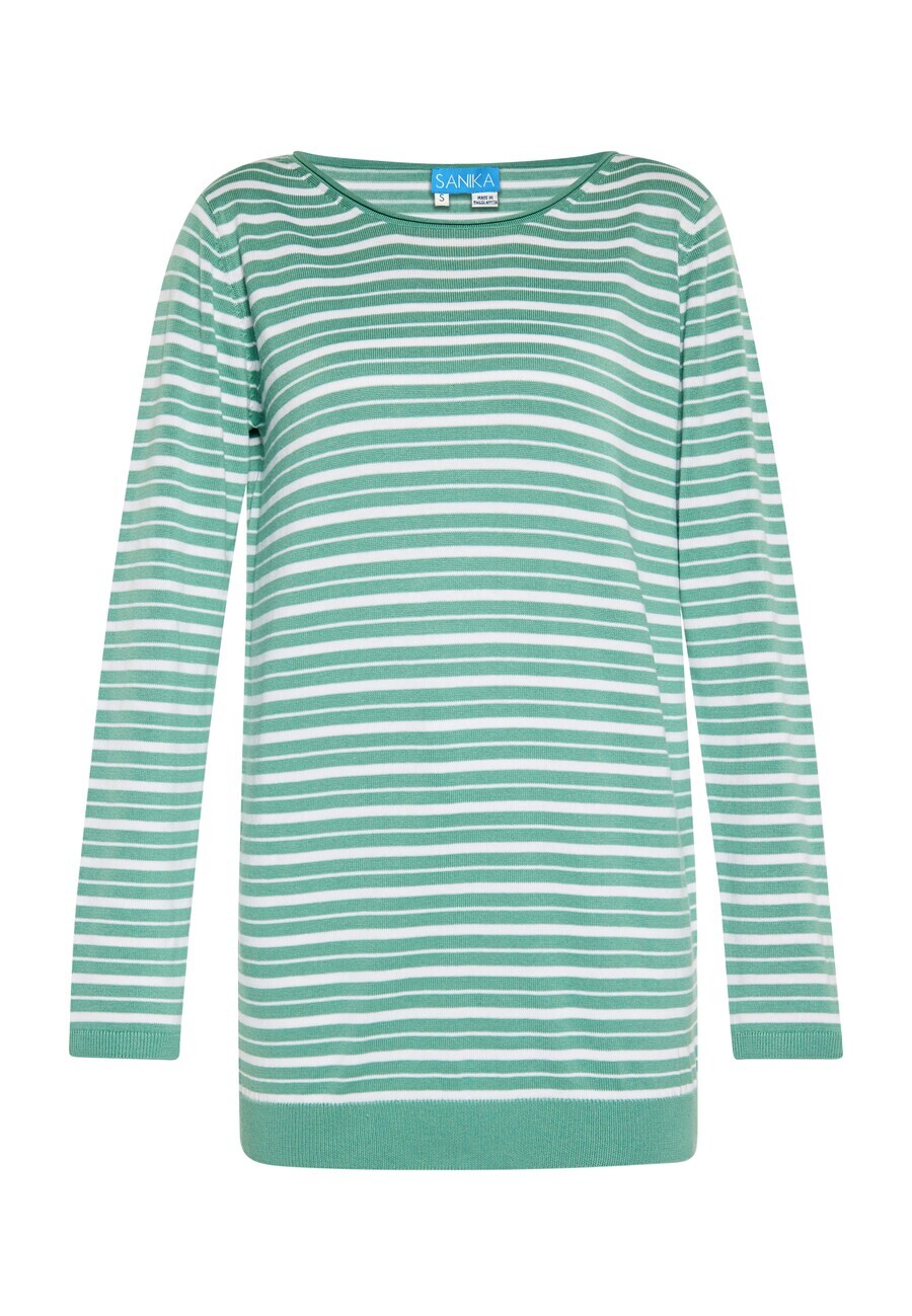 Тонкий вязаный свитер SANIKA Sweater, светло-зеленый
Тонкий вязаный свитер SANIKA Sweater, светло-зеленый