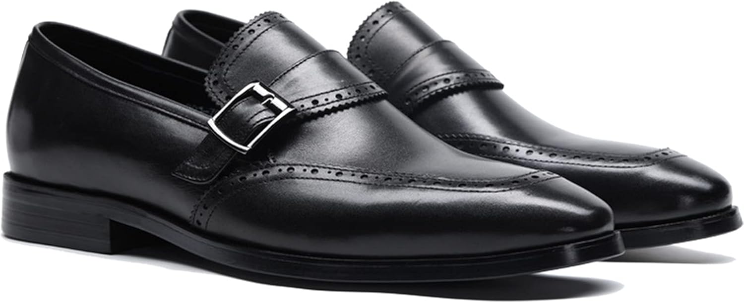 Мужские деловые туфли оксфорды с закрытой шнуровкой и ремешком «монах», лоферы-оксфорды с заостренным носком и крылышком, формальные туфли без шнурков, бизнес-кэжуал, удобные, коричневые- US10/UK9/EU43 Wknbeu
Мужские деловые туфли оксфорды с закрытой шнуровкой и ремешком «монах», лоферы-оксфорды с заостренным носком и крылышком, формальные туфли без шнурков, бизнес-кэжуал, удобные, коричневые- US10/UK9/EU43 Wknbeu