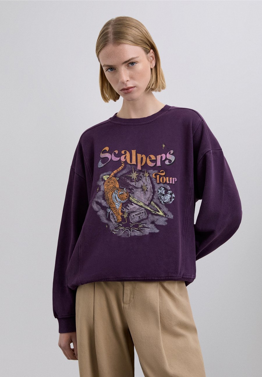 Толстовка Scalpers Sweatshirt, Dark Purple/Purple
Толстовка Scalpers Sweatshirt, Dark Purple/Purple