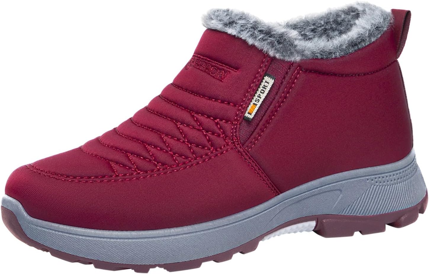 Мужские зимние теплые снежные ботинки, повседневные легкие зимние туфли с искусственным мехом и термоизоляцией, с поддержкой свода стопы, водонепроницаемые походные ботинки на себя Generic, Red
Мужские зимние теплые снежные ботинки, повседневные легкие зимние туфли с искусственным мехом и термоизоляцией, с поддержкой свода стопы, водонепроницаемые походные ботинки на себя Generic, Red