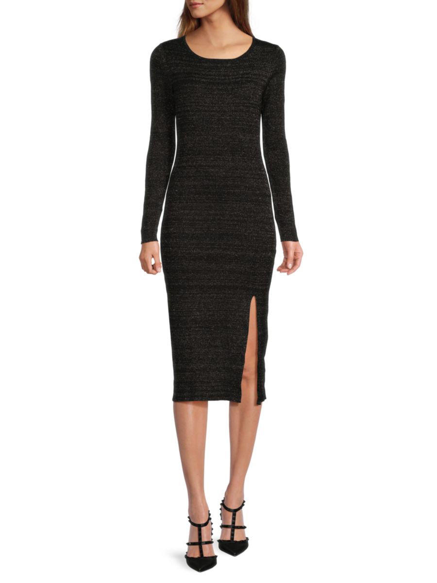 Облегающее платье миди с разрезом спереди Design 365, цвет Black Combo
Облегающее платье миди с разрезом спереди Design 365, цвет Black Combo