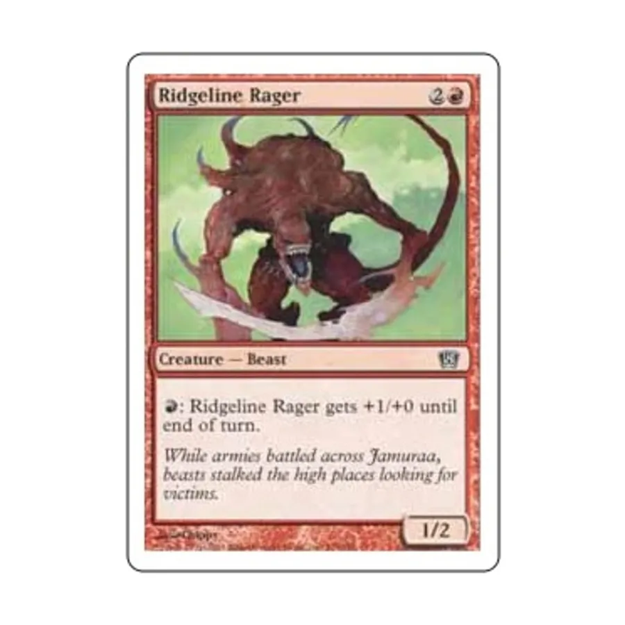 CCG Риджлайн Рейджер (К), MTG - 8th Edition
CCG Риджлайн Рейджер (К), MTG - 8th Edition