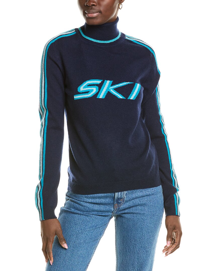 Джемпер Brodie Cashmere Wool & Cashmere-Blend Rainbow Ski Roll Neck, синий
Джемпер Brodie Cashmere Wool & Cashmere-Blend Rainbow Ski Roll Neck, синий