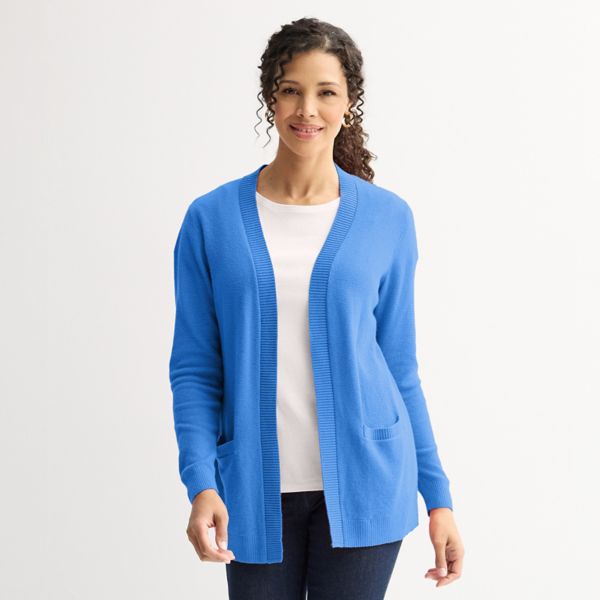 Миниатюрный кардиган с открытым передом и карманами Croft & Barrow, цвет valen river
Миниатюрный кардиган с открытым передом и карманами Croft & Barrow, цвет valen river