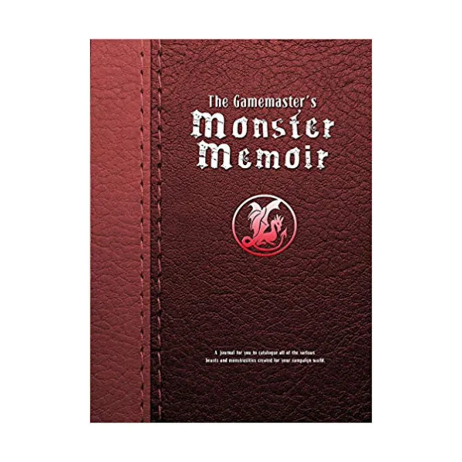 Gamemaster's Monster Memoir, Gamemaster and Roleplayer's Supplies (Fat Goblin Games), мягкая обложка
Gamemaster's Monster Memoir, Gamemaster and Roleplayer's Supplies (Fat Goblin Games), мягкая обложка