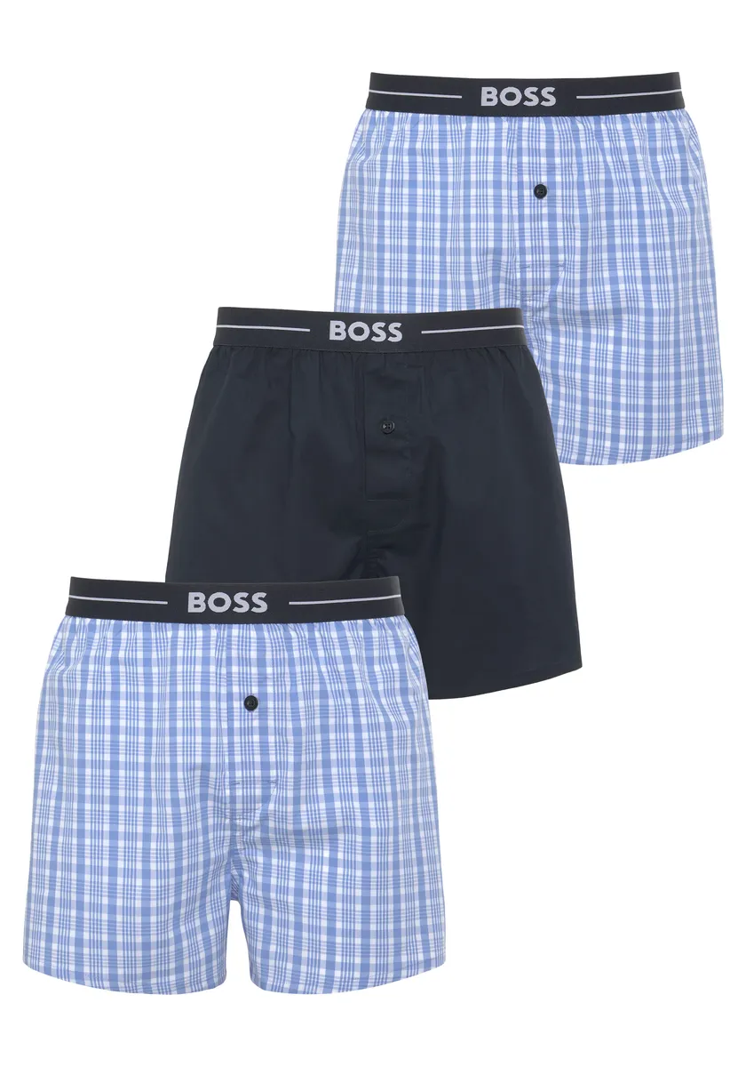 Боксеры BOSS "3P Woven Boxer 10255001 01" (упаковка, 3 шт., 3 шт.), с надписью BOSS на поясе, синий
Боксеры BOSS "3P Woven Boxer 10255001 01" (упаковка, 3 шт., 3 шт.), с надписью BOSS на поясе, синий