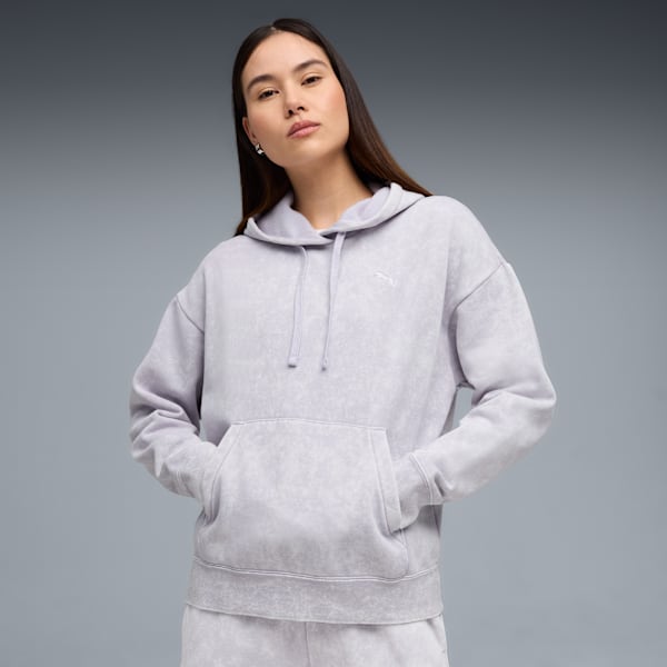 Женская флисовая толстовка с капюшоном Puma Elevated Essentials Acid Wash, фиолетовый
Женская флисовая толстовка с капюшоном Puma Elevated Essentials Acid Wash, фиолетовый