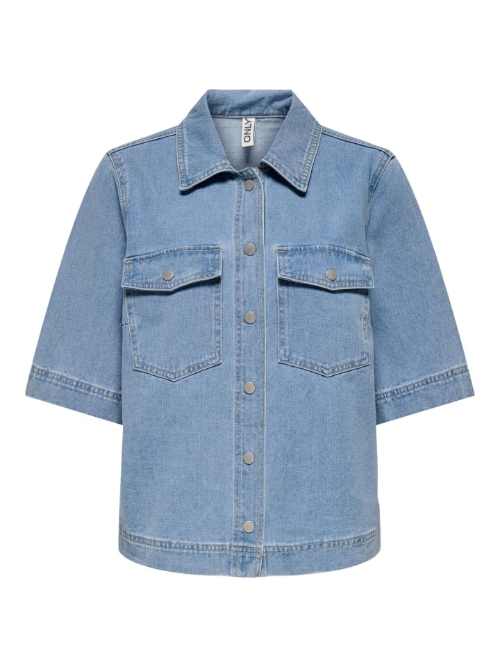 Рубашка ONLY, светло-синий деним
Рубашка ONLY, светло-синий деним
