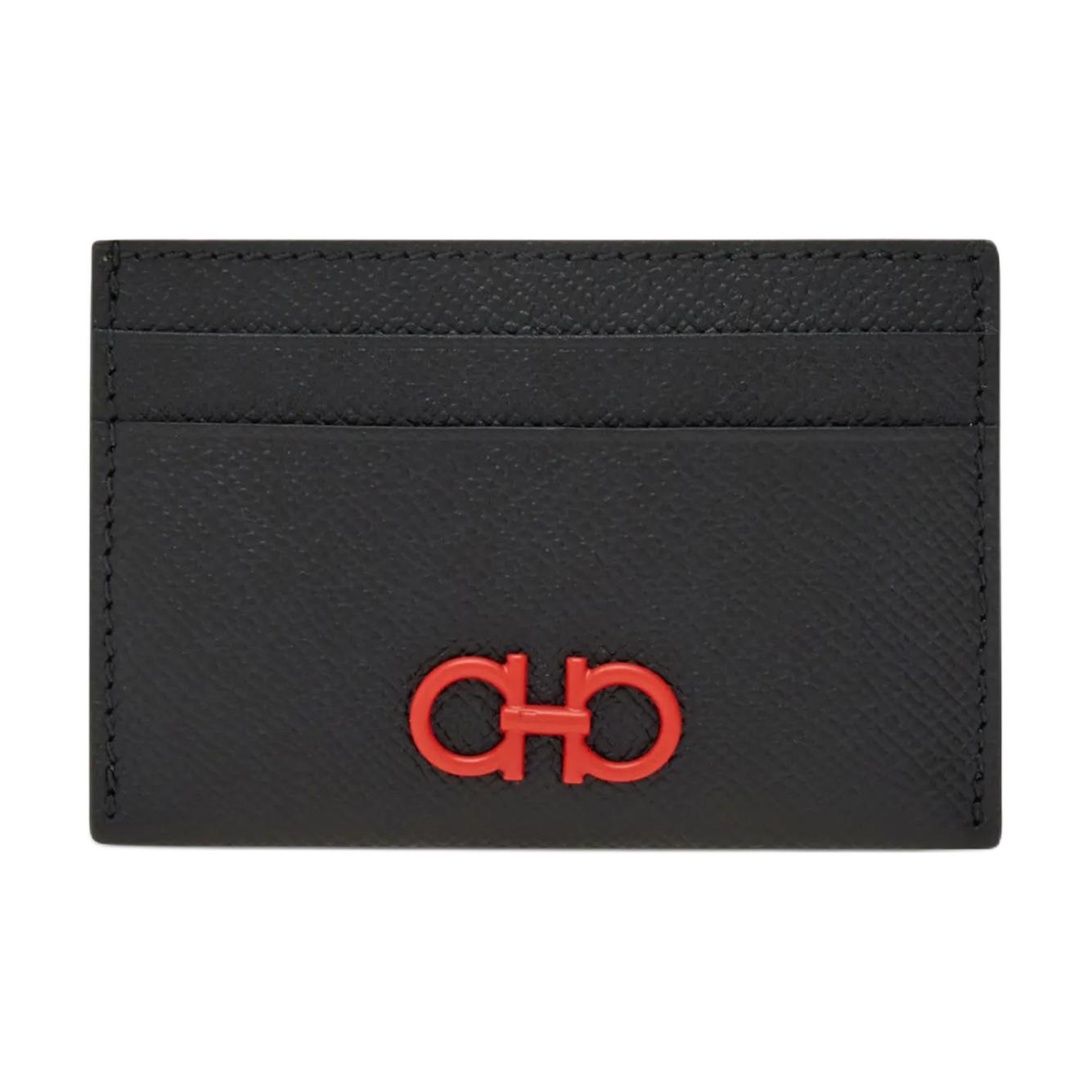 Ferragamo Gancini молотого текстуры кардхолдер из натуральной кожи для женщин black & red
Ferragamo Gancini молотого текстуры кардхолдер из натуральной кожи для женщин black & red