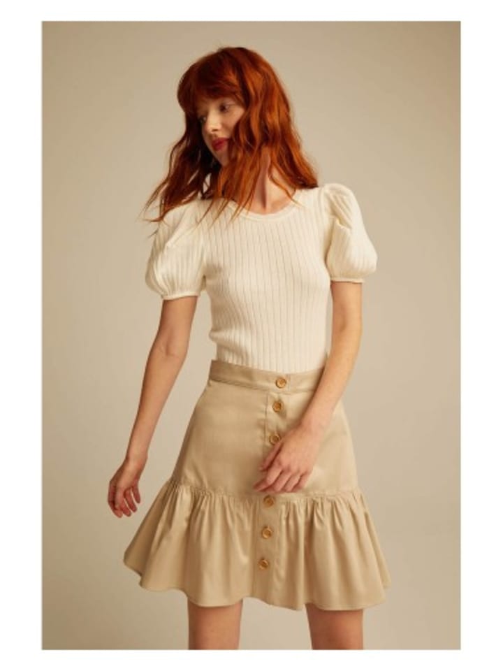 Юбка до колена & me, бежевый
Юбка до колена & me, бежевый